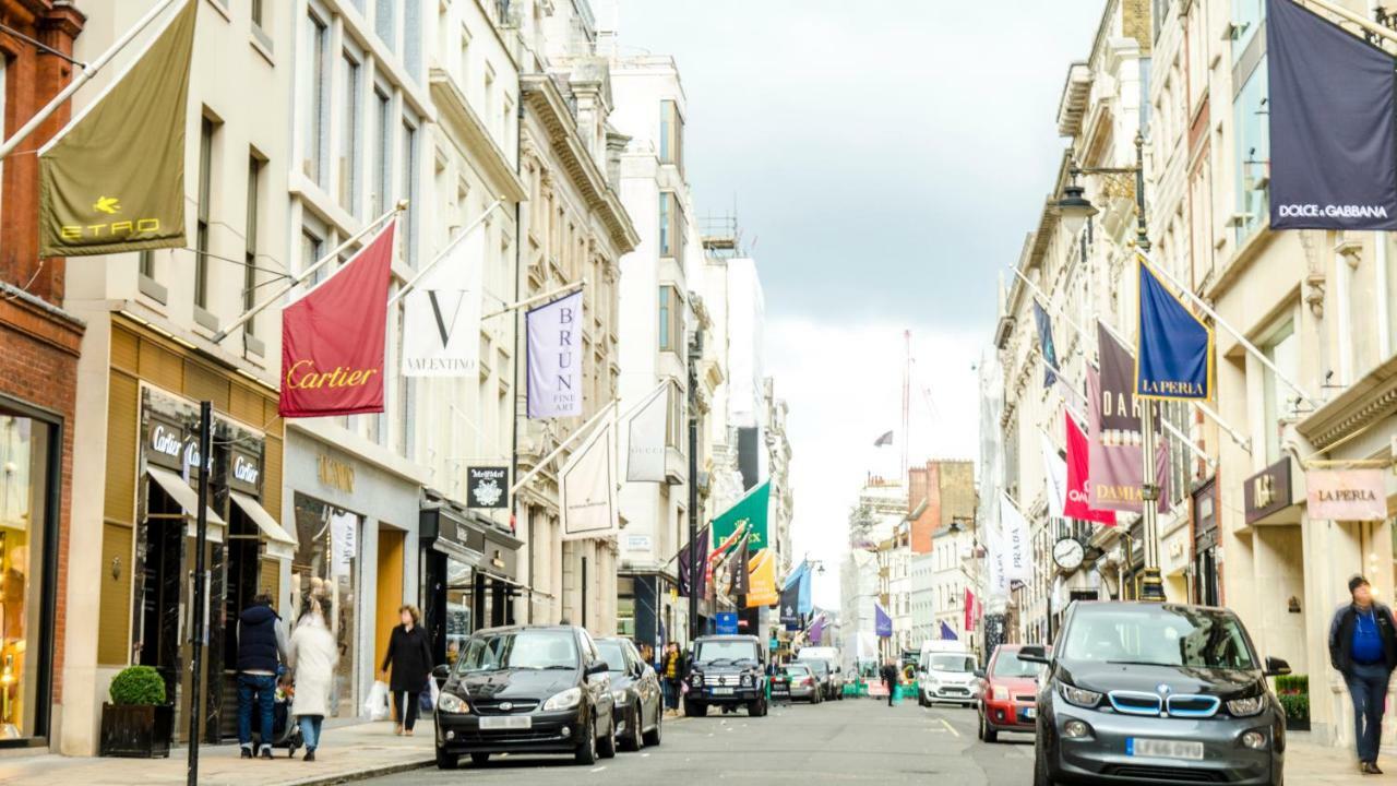런던 The New Bond Street Loft - Modern & Central 1Bdr 아파트 외부 사진